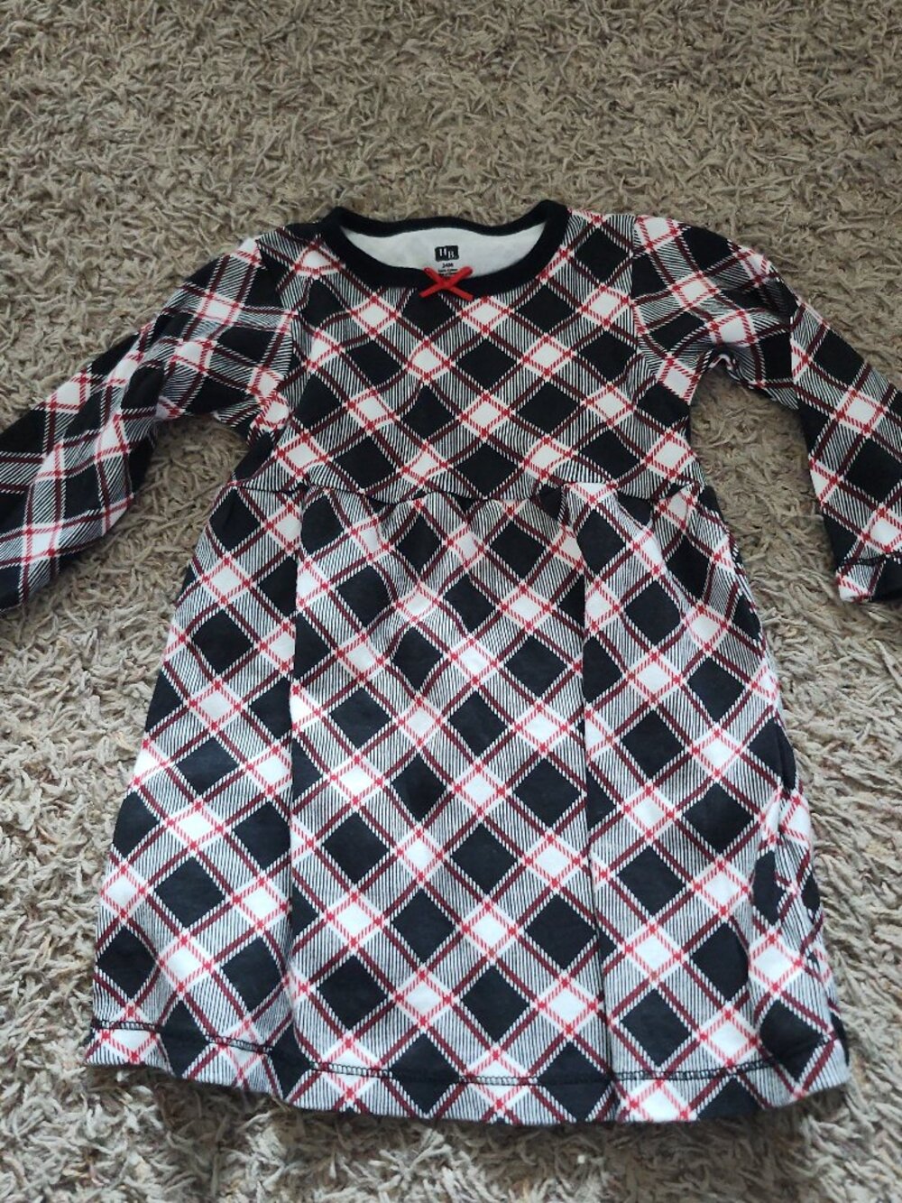 Plaid Christmas Dress